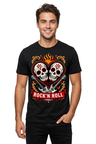 Shirt rock roll - t-shirt, rock'n'roll