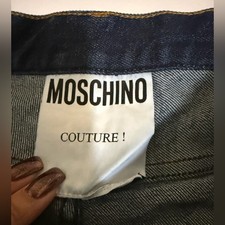 Jeans Moschino denim blu