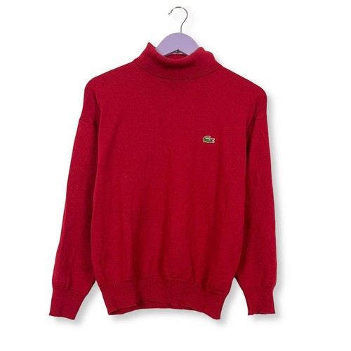 Maglione lacoste rosso - lacoste,