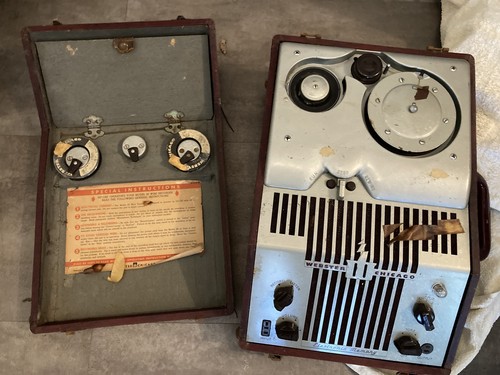 Webster chicago wire recorder - webster,