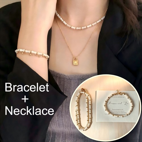 Boho set gioielli impilabili - set,