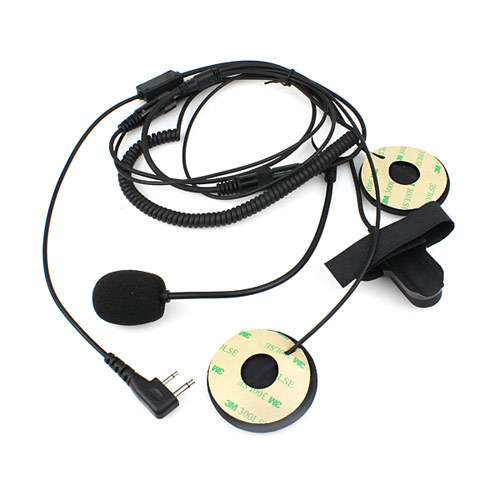 Microfono auricolare casco