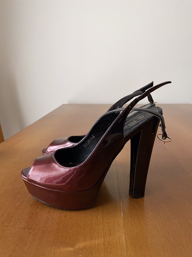 Scarpe donna bordeaux con - bordeaux,