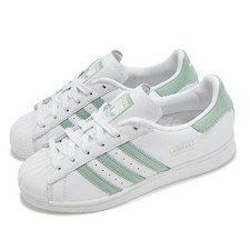 adidas Originals Superstar W Cloud White Hazy Green Women Casual Shoes IG4541