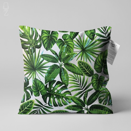Copricuscino tropicale con - tropicale,