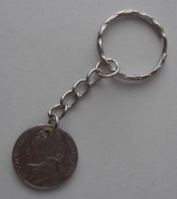 1980 USA DIME KEYRING