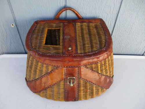 Creel pesca mosca - mosca, vintage