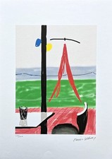 DAVID HOCKNEY - Me draw on