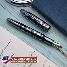 Montblanc - Il giro del mondo Y3 Solitaire - penna stilografica - pennino M 18K 69