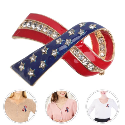 Spilla con bandiera americana - bandiera,