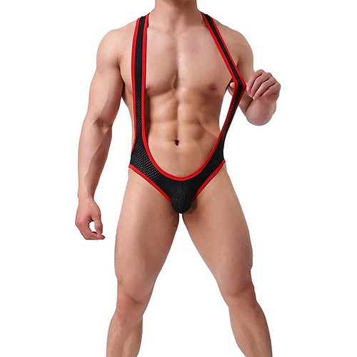 Body intimo uomo sexy maglia