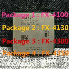 AMD FX-4100 FX-4130 FX-4300