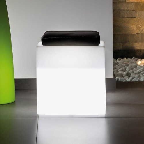 Pouf luminoso luce led lampada - luce,