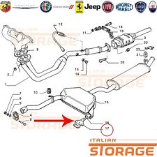 FIAT TEMPRA TIPO LANCIA DEDRA STAFFA FINALE SCARICO MARMITTA ORIGINALE 7573061