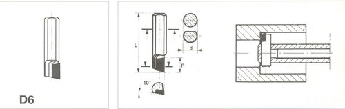 Utensile per tornitura - , interna