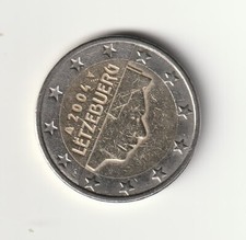 LUSSEMBURGO 2004 2 EURO CIRCOLATA