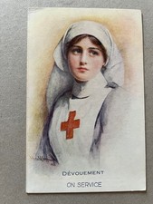 Q) Cartolina militare Croce