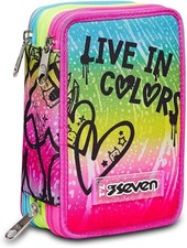 Seven ASTUCCIO 3 ZIP COLOUR EXPRESSION, Accessoriato