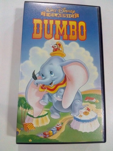 Vhs walt disney dumbo - walt, (ita