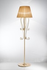 Classic Floor Lamp with Amber