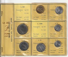 50 e 100 lire - 1/2/5/10/20/50,