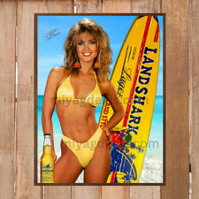 Poster stile vintage Landshark