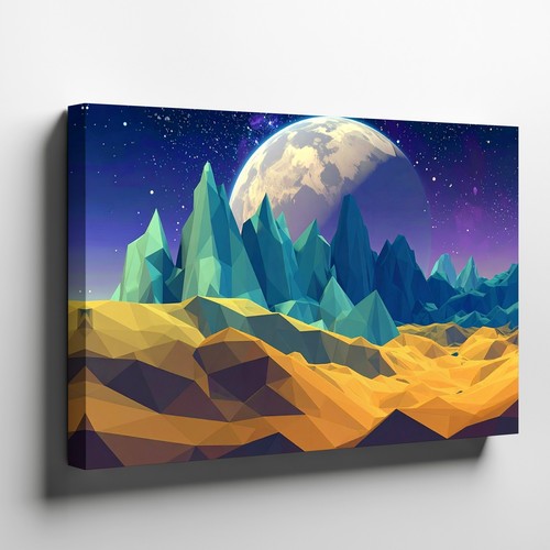 Wall art canvas - wall, paesaggio