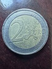 moneta da 2 euro rara del 2001  Beatrix Koningin Der Nederlanden 