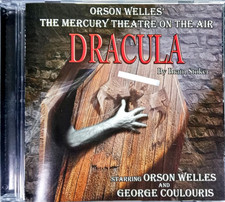 Orson Welles' The Mercury Theatre On Air Dracula By Bram Stoker Audio Book CD
