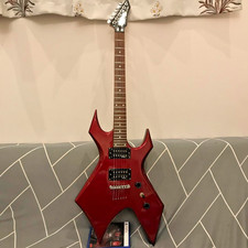 Chitarra elettrica Bc Rich Warlock rossa