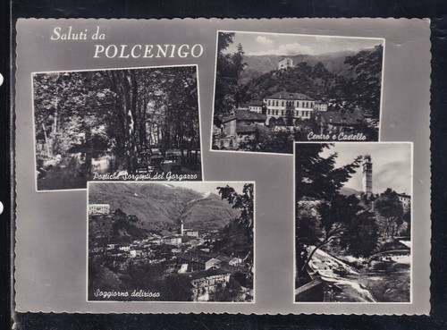Cartolina saluti polcenigo - cartolina,