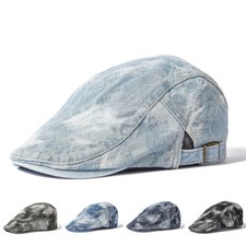 Cappello da uomo denim Peaked