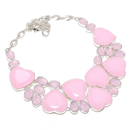 Collana con pietre preziose - , al