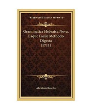 Grammatica hebraica nova - hebraica,