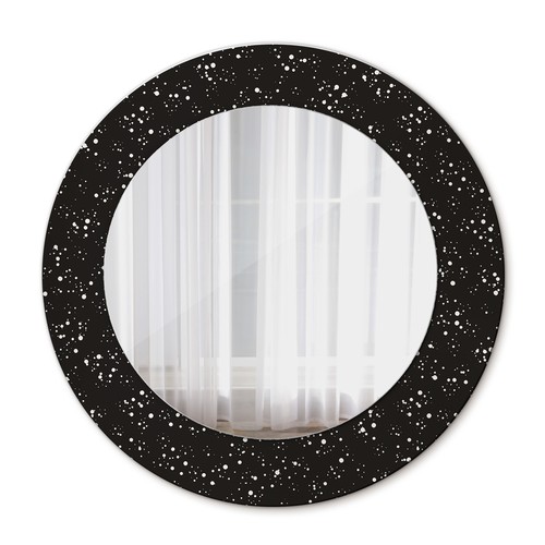 Lussuoso specchio rotondo con