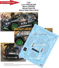 DECALS 1/18 REF 1727 SKODA