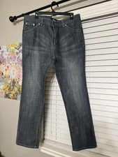 Vintage Women’s Dolce & Gabbana D&G Raised Print Original Logo Denim 40 x 31