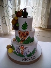 Torta finta compleanno