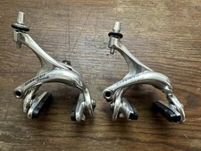 Coppia pinze freno anteriori e posteriori Campagnolo Record Titanium OTTIME CONDIZIONI