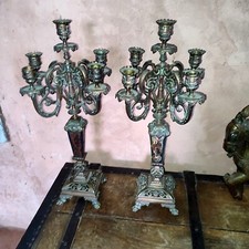 Paire chandelier candélabre