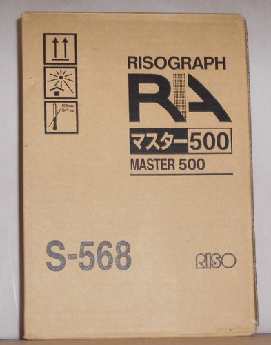 Riso 568 master 500 rulli - riso,