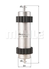 KNECHT KL915 - Filtro