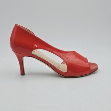 Scarpe donna Melluso 38 Decollete Spuntato Corallo Vernice 352CND