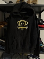 Felpa con cappuccio e zip Paul