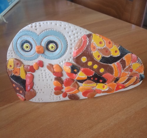 Gufo grande ceramica - grande,