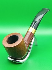 Bella pipa radica italiana Gasparini Brass