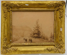 Antico Dipinto Dell' '800 "