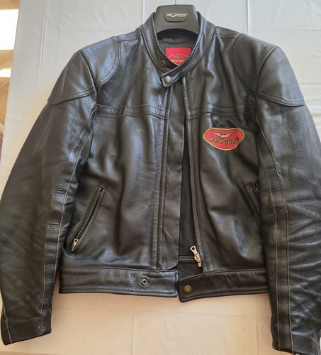 Giacca pelle moto guzzi - giacca,