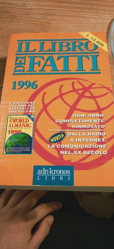 Libro dei fatti 1996 anno - fatti,