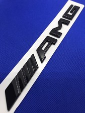 LOGO MERCEDES  AMG Noir